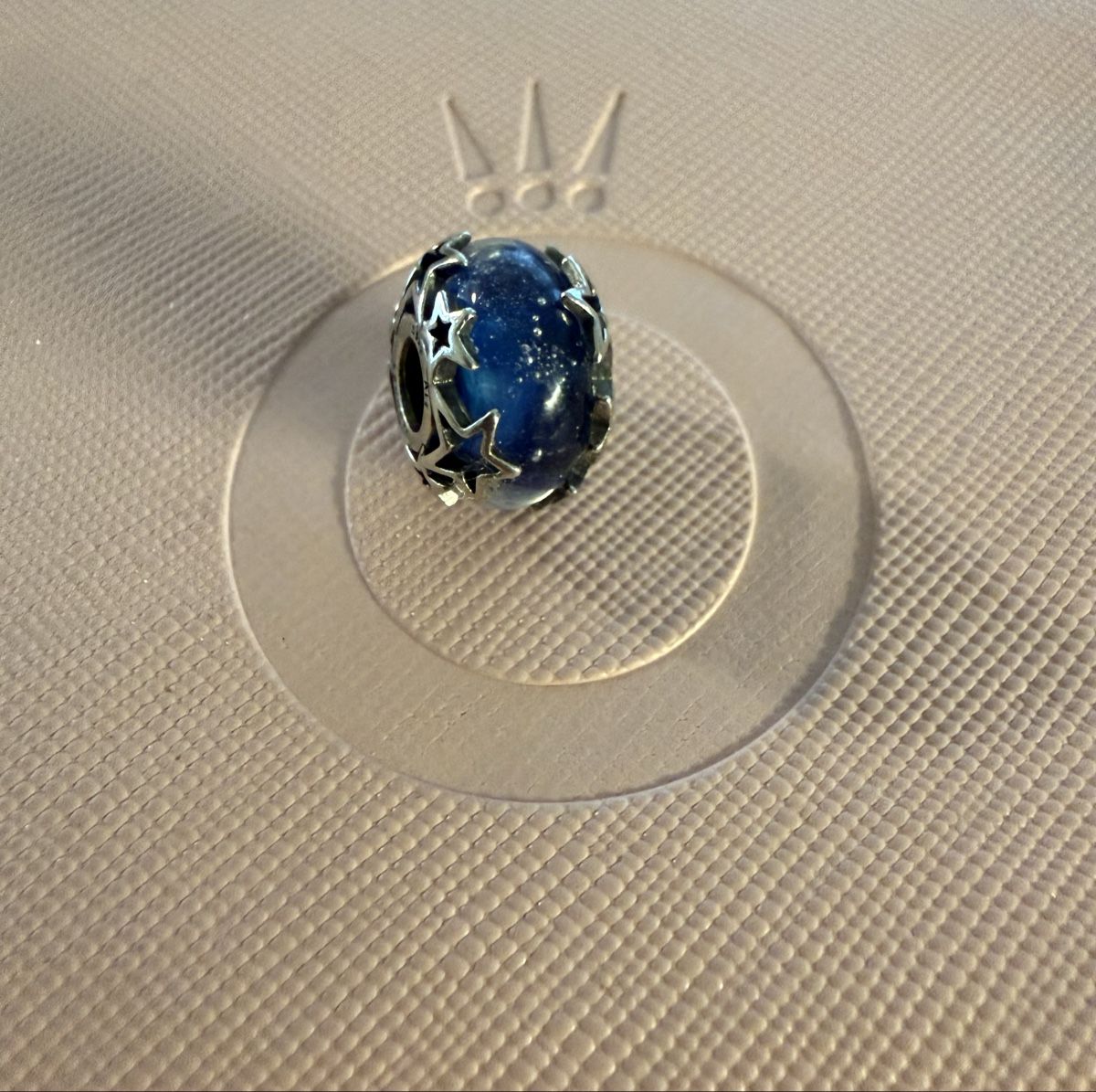 Pandora Anhänger: Pandora Murano – Mitternachtsblauer Sternenhimmel – Gebraucht aus Aadorf von mel_5b9w 1