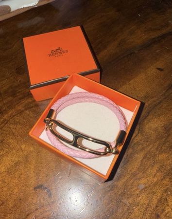 HERMÈS ARMBAND ROULIS DOUBLE TOUR