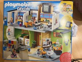 Playmobil Schule mit Turnhalle