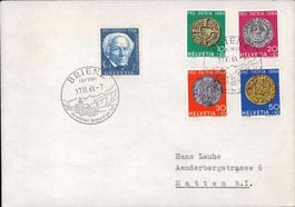 1964 FDC Pro Patria gelaufen hoher KW