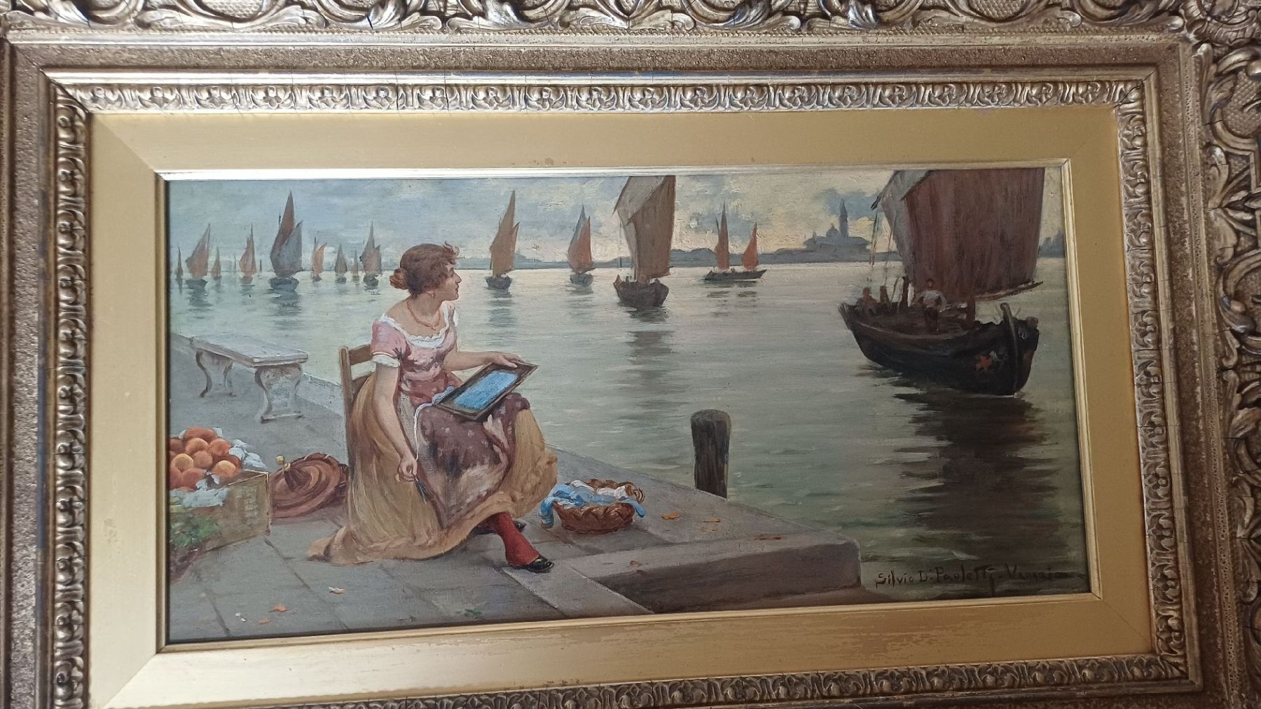Gemälde: Oelbild Silvius D Paoletti – Gebraucht aus Flawil von Pinkmalibu 7