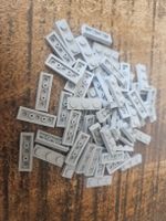 lego 3623 lot de 60 pièces Light Bluish Gray Plate 1 x 3