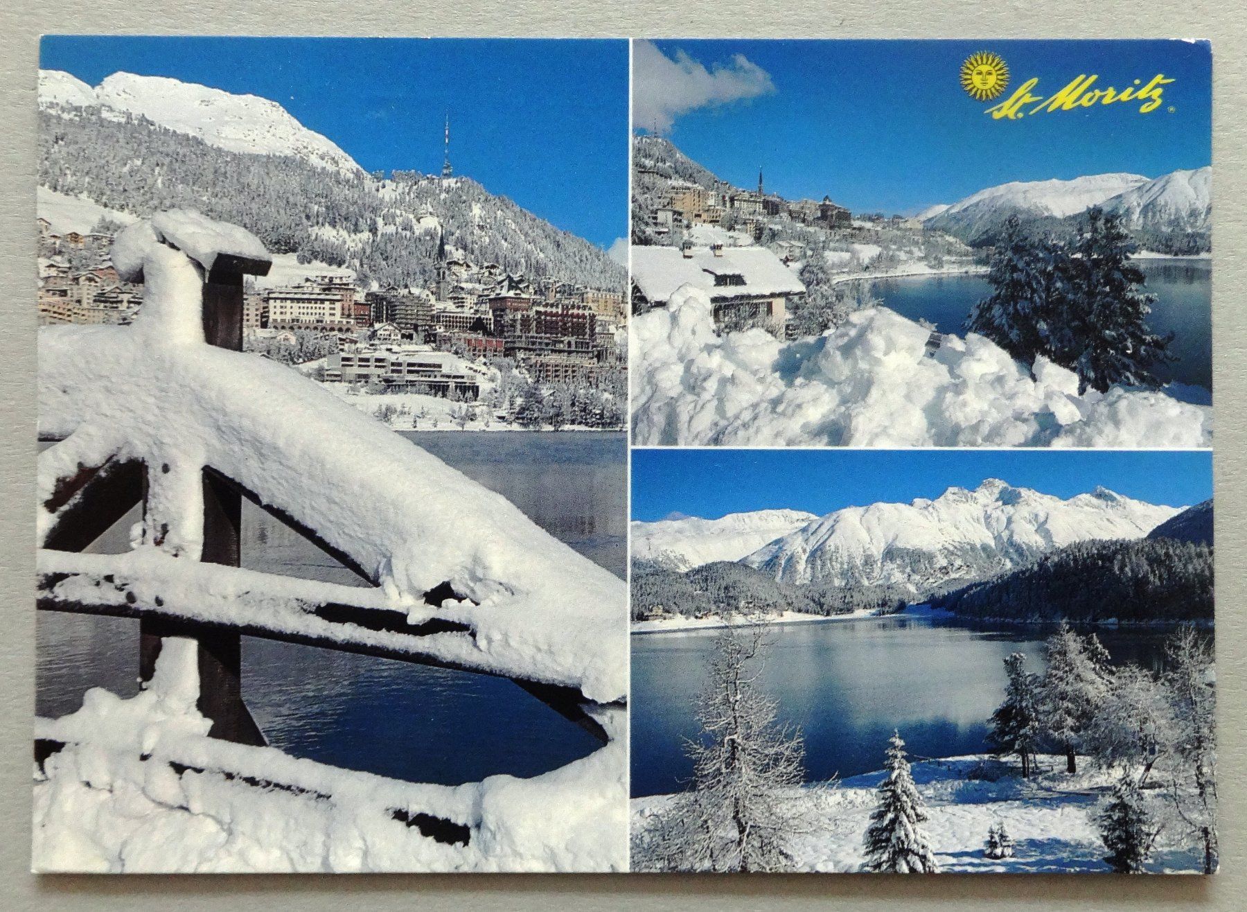 Ansichtskarten: St. Moritz – Gebraucht aus Fétigny von Billy2miny