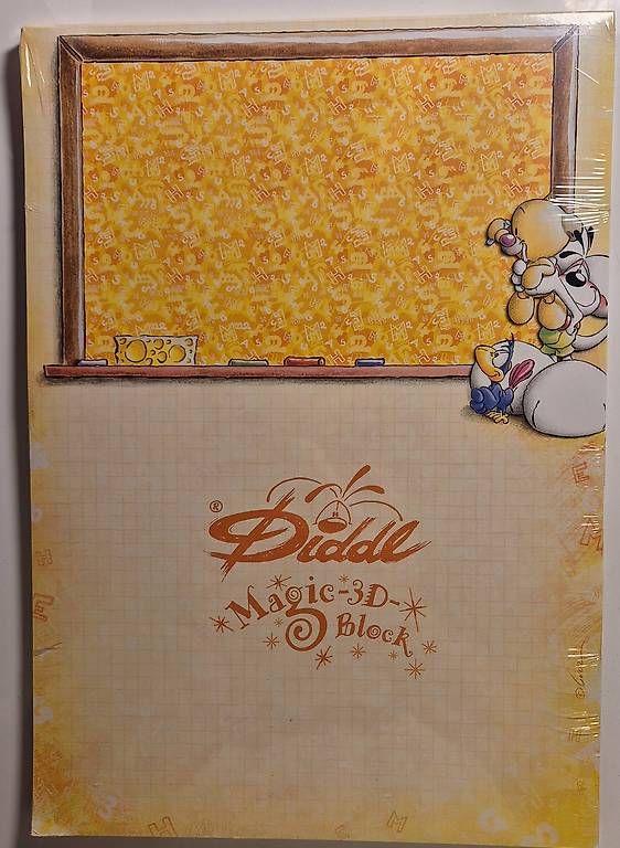 Blocs de correspondance: Diddl Block Magic-3D-Block A4 OVP – Neuf avec emballage d'origine à Urtenen-Schönbühl par Rose.9294
