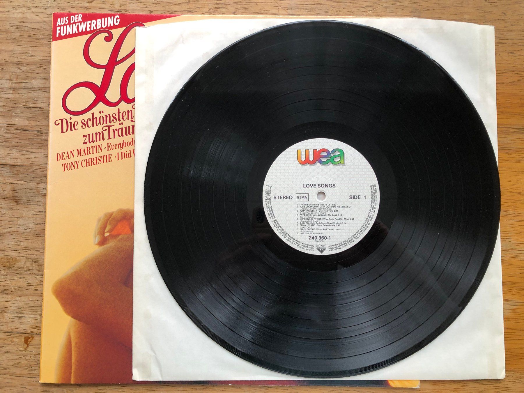 Dischi in vinile: Love Songs (LP) – Usato da Grenchen venduto da Kogi7 2
