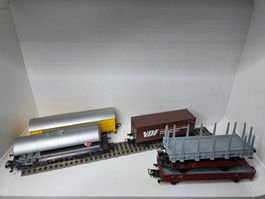 Märklin Div. Güterwagen AC HO (6 Wagen)