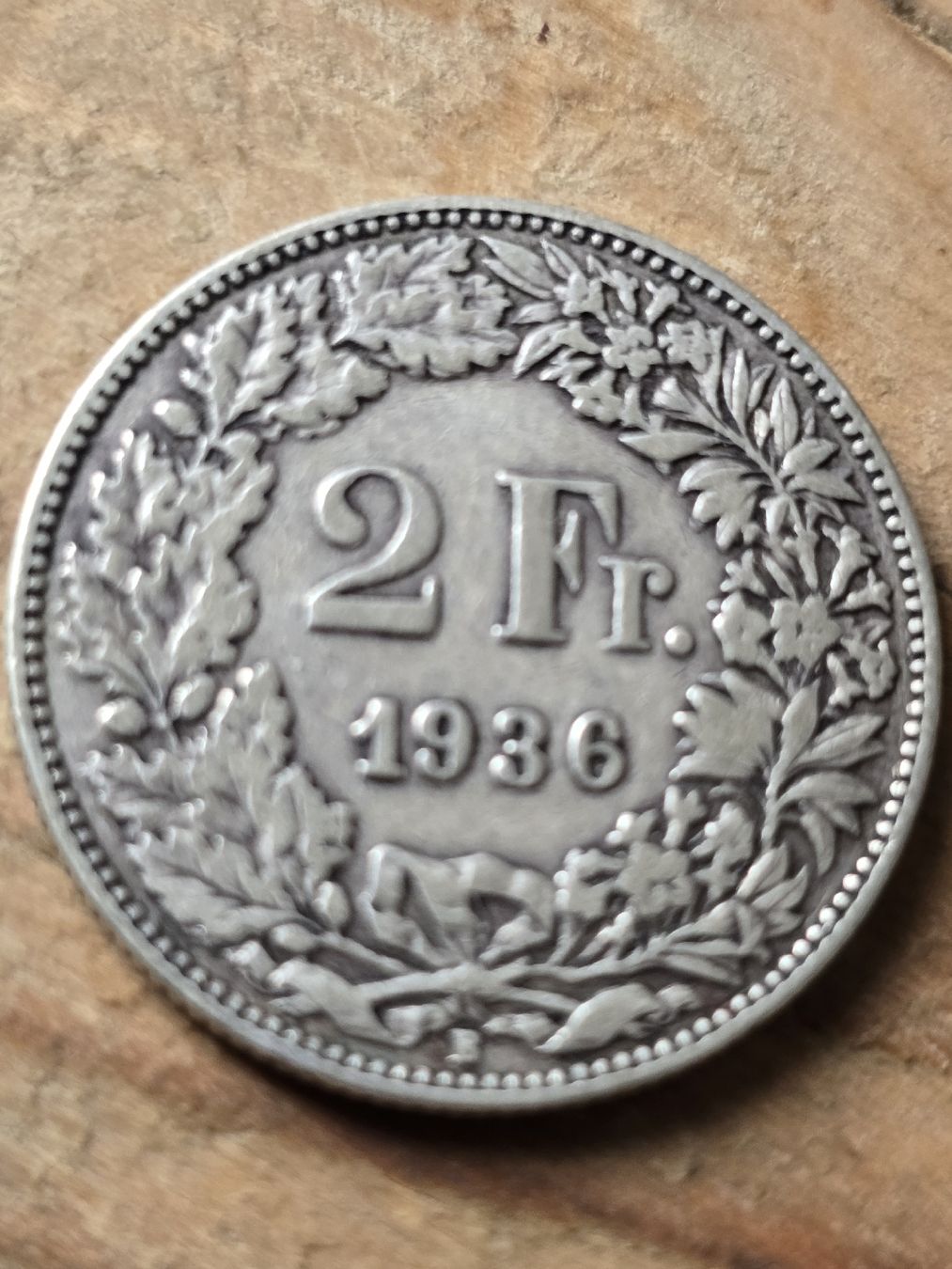 Toutes les monnaies: 2 Franken Silbermünzen 1936   2 Stk. – D'occasion à Pfäffikon SZ par 26.4.14.17.25 2
