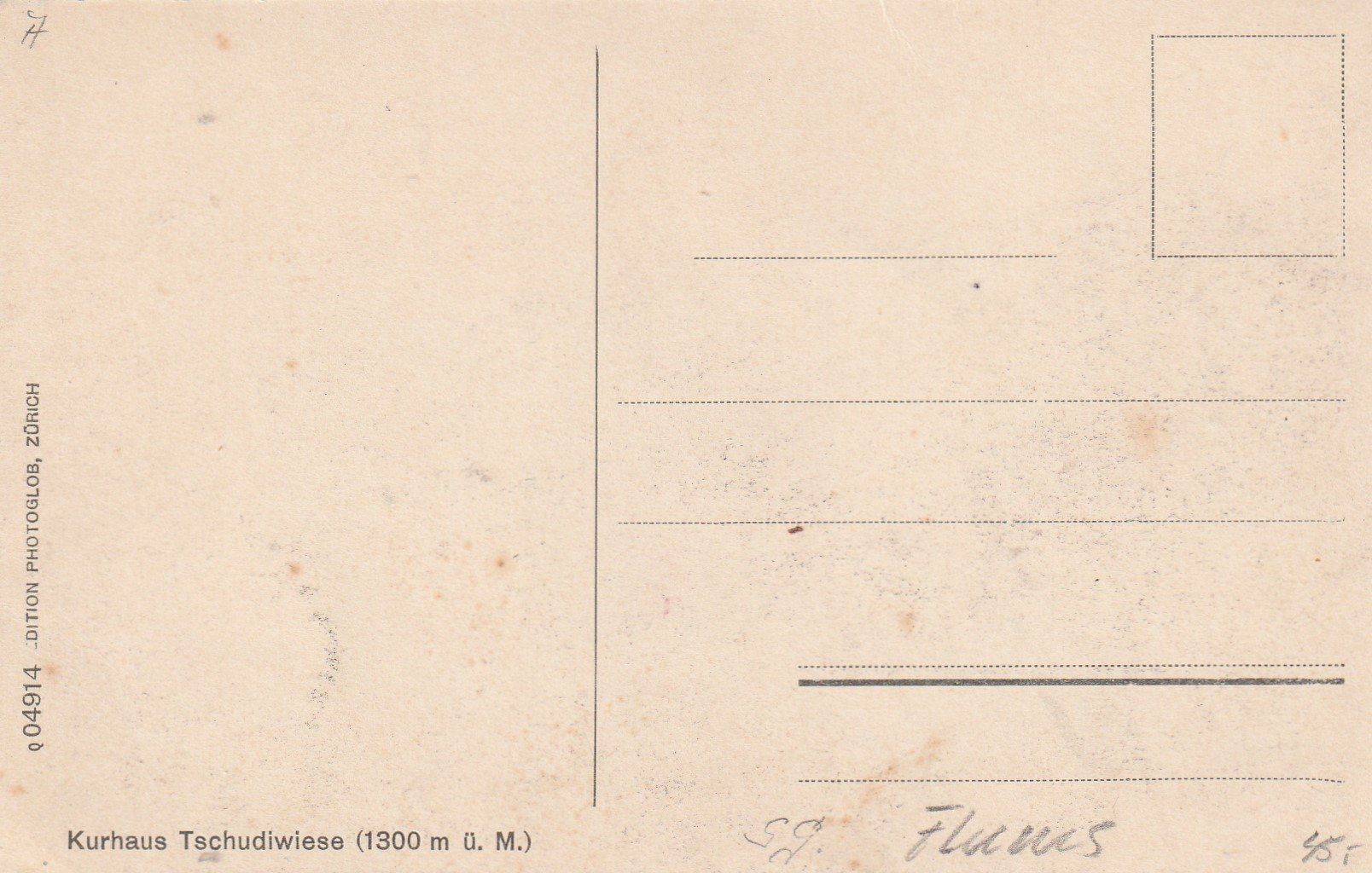 Cartes postales: Flums-Kurhaus Tschudiwiese – D'occasion à uttwil par Koehlerfred 1