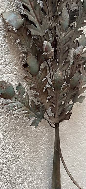 Tutte le decorazioni: 1* Shabby Chic Kerzenhalter Metall Eichenblatt – Nuovo (secondo la descrizione) da Basel venduto da Joshy03 4