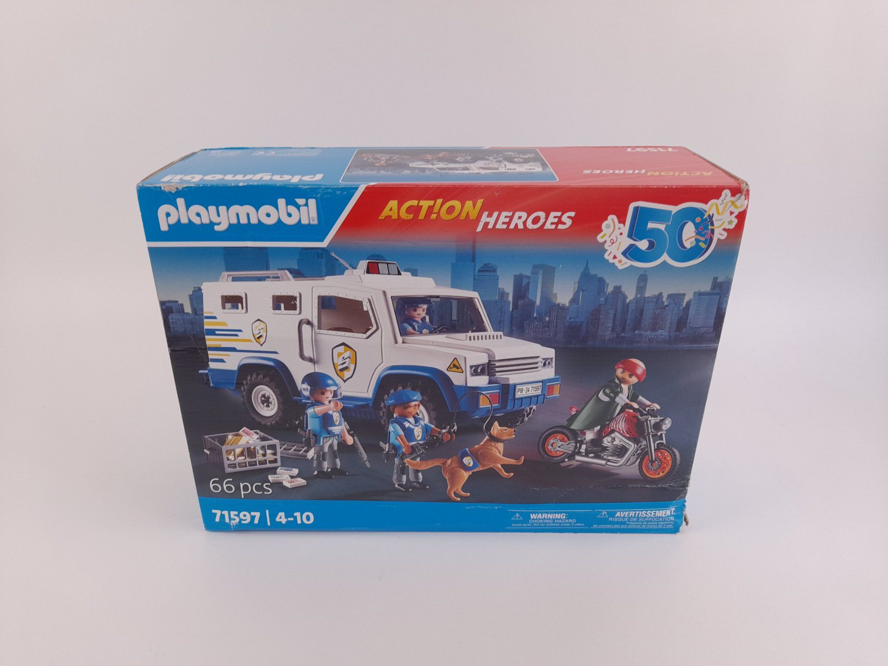 Playmobil Giocattoli: PLAYMOBIL Geldtransporter – Nuovo (secondo la descrizione) da Liebefeld venduto da Restwert_Liebefeld