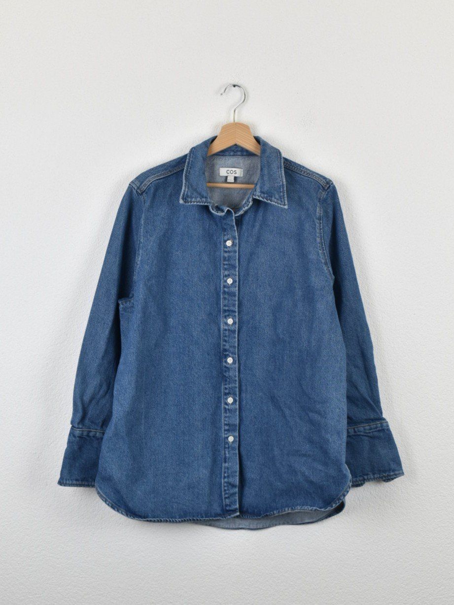 Cos Chemisiers: COS Jeans Hemd / Overshirt, Gr.44 – D'occasion à Nürensdorf par 2ND_STORY
