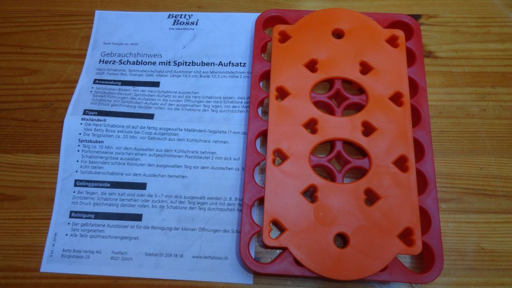 Betti Bossy Spitzbuben Ausstecher, | Kaufen auf Ricardo