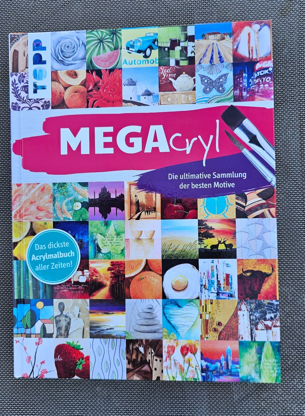 Libri: MEGAcryl - Das dickste Acrylmalbuch – Nuovo (secondo la descrizione) da Witterswil venduto da Regus