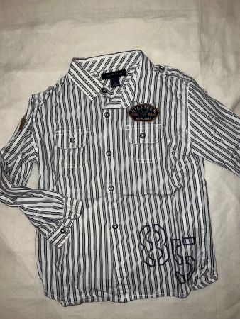 TOMMY HILFIGER HEMD MIT PATCH GR T4/104