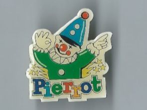 Plaketten & Abzeichen: Niedlicher Pierrot Pin – Gebraucht aus Zürich von t24_de