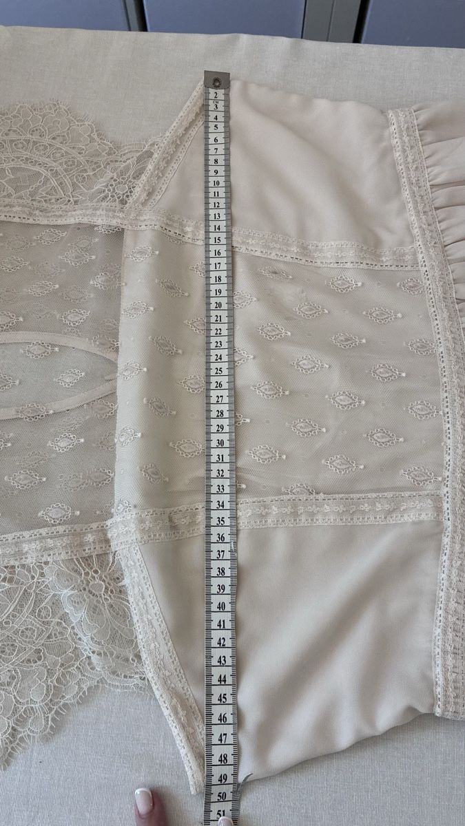 Vestiti: Kleid Spitze Creme Kurzarm Grösse ca 42 – Nuovo (secondo la descrizione) da Bäretswil venduto da Viechel 5