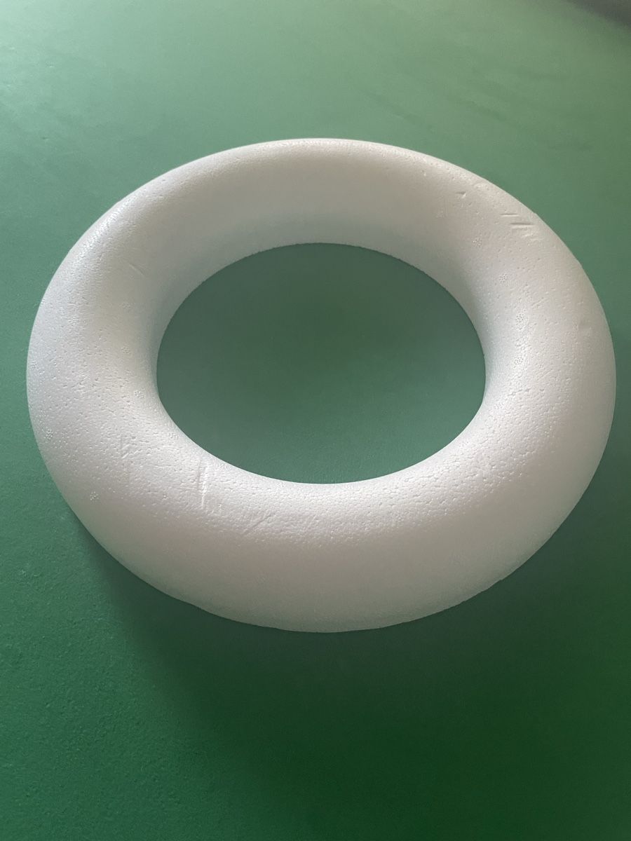 Kit bricolage: DIY Wreath Polystyrene Foam Ring 6x – Nuovo (secondo la descrizione) da Waedenswil venduto da Paps04 3