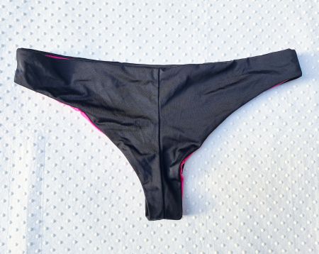 Yes or No, Schwarzer Bikini Slip - Grösse 44