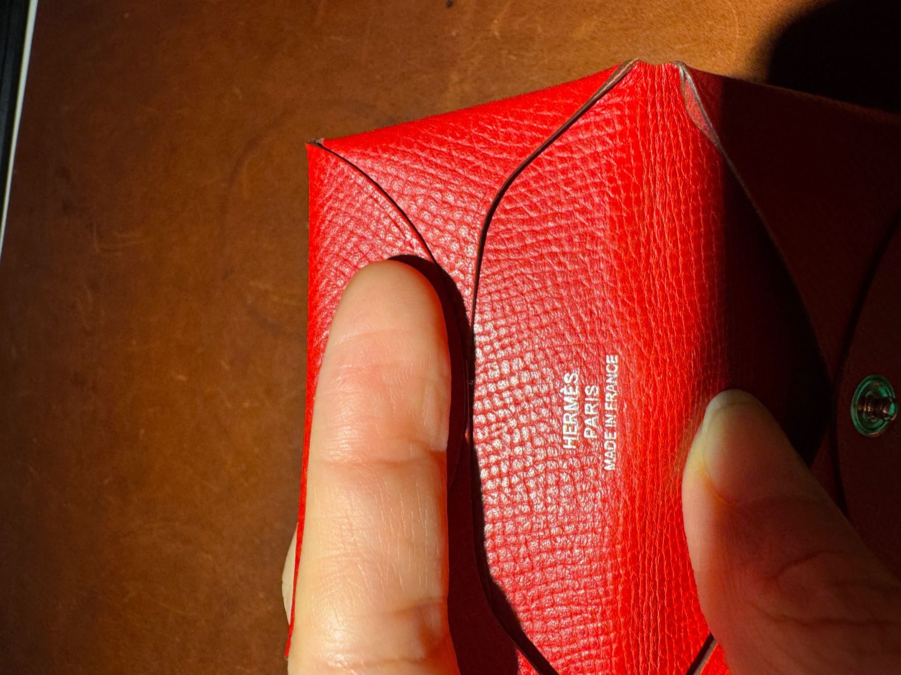 Hermès Portefeuilles: Hermès Bastia red – D'occasion à Basel par mimi8668 5
