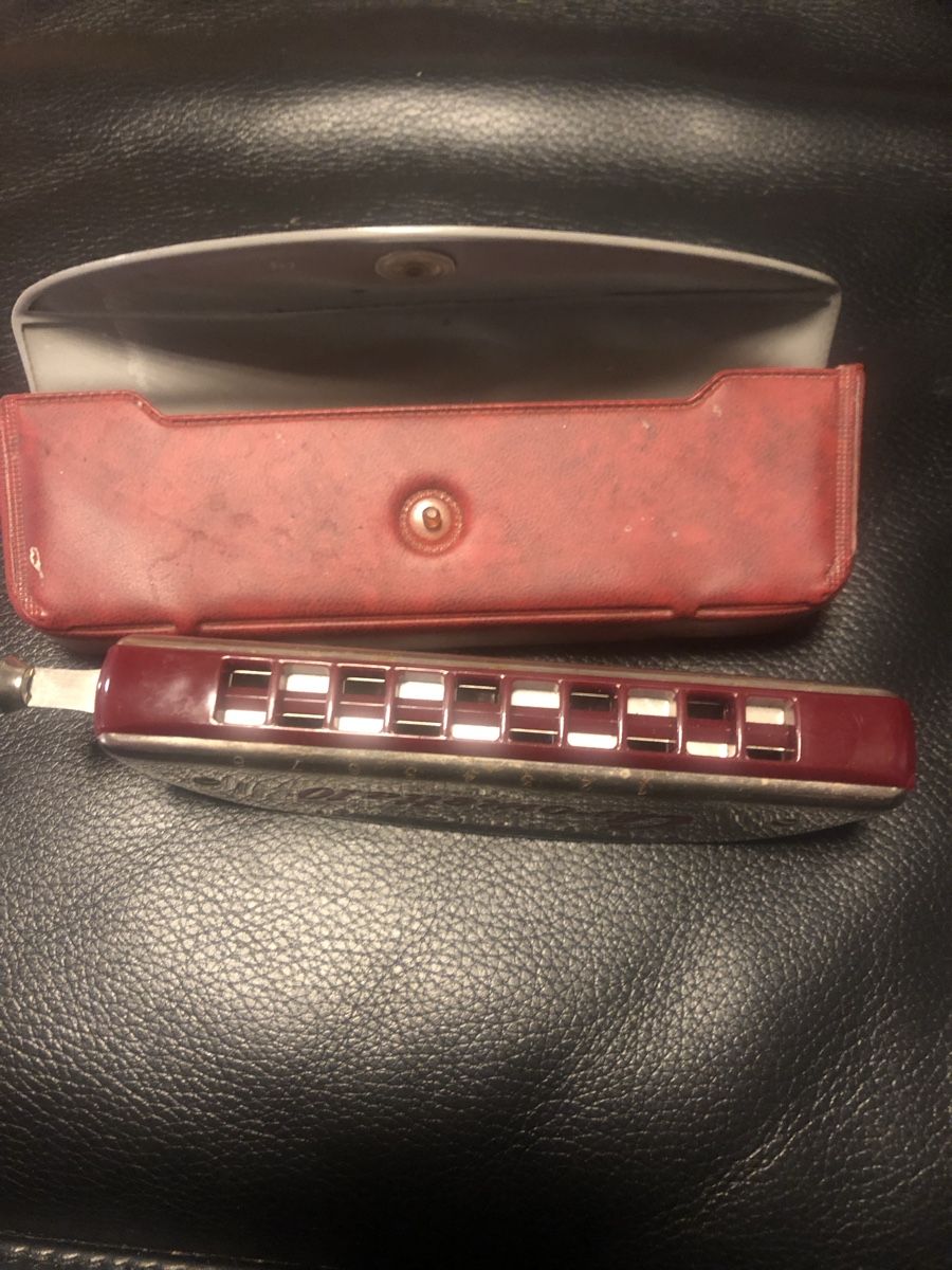 Hohner Strumenti musicali: Mundharmonika Crometta, Hohner mit Etui – Usato da Lausen venduto da Zotty1 1