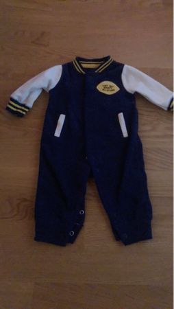 Baby pijama, Grösse 62, dunkelblau/weiss, top Zustand
