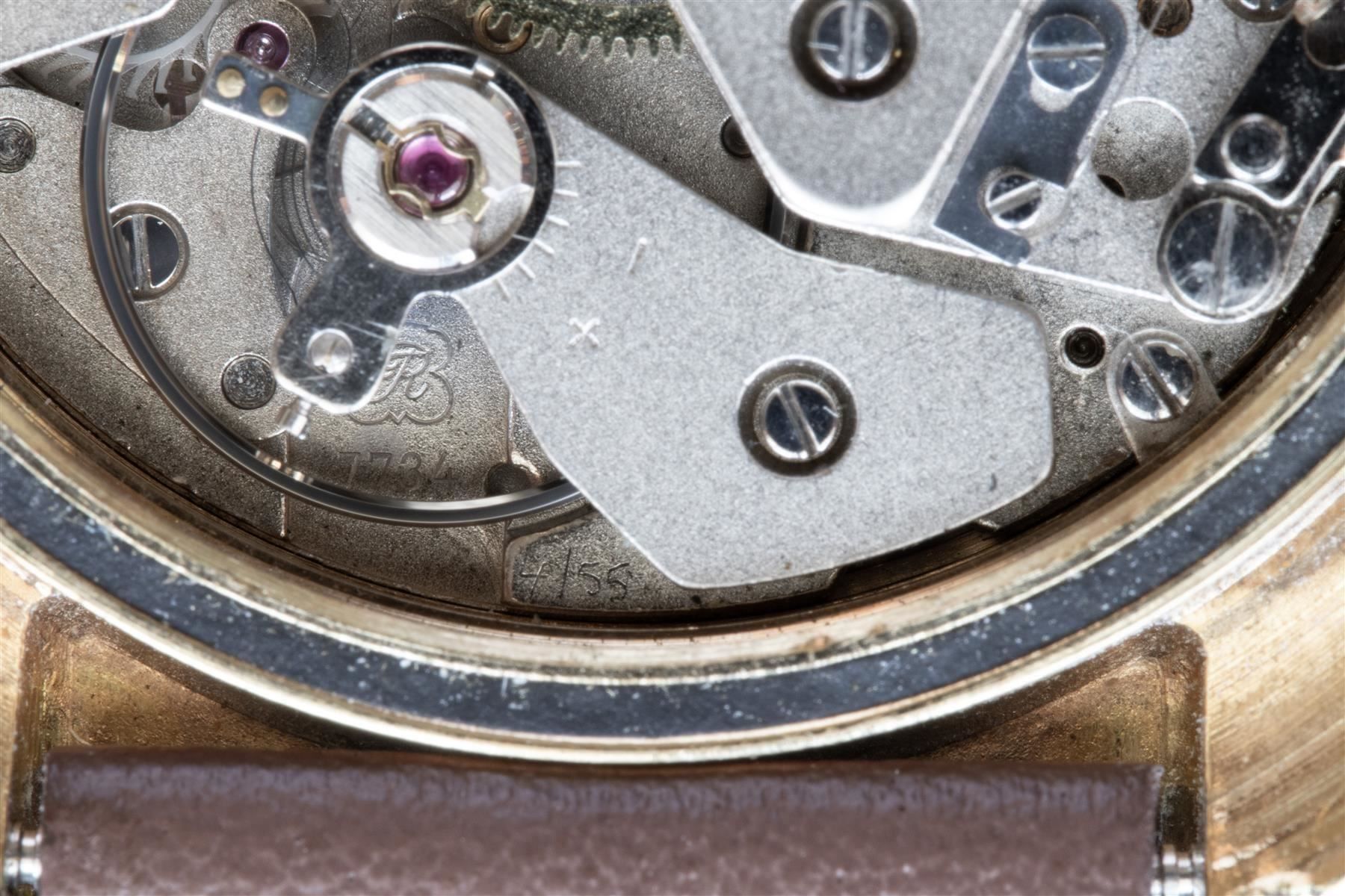 Valjoux Orologi: Sammelwürdiger Valjoux 7734  Chronograph Prototyp?  - 5L – Usato da Zürich venduto da papsas 8