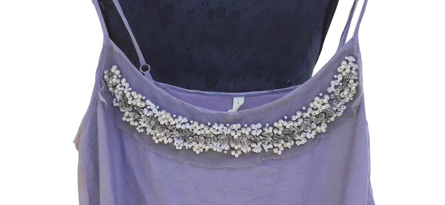 Vestiti: Kleid lila mit Seide/Baumwolle – Usato da Mörschwil venduto da wunderkiste44 2