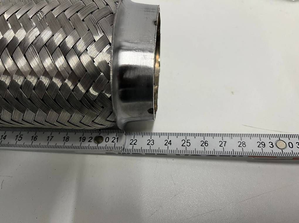 Sistemi di scarico: Flexrohr Auspuff oval 44/58 Länge 230mm – Nuovo e nell'imballaggio originale da schötz venduto da Peujero 1