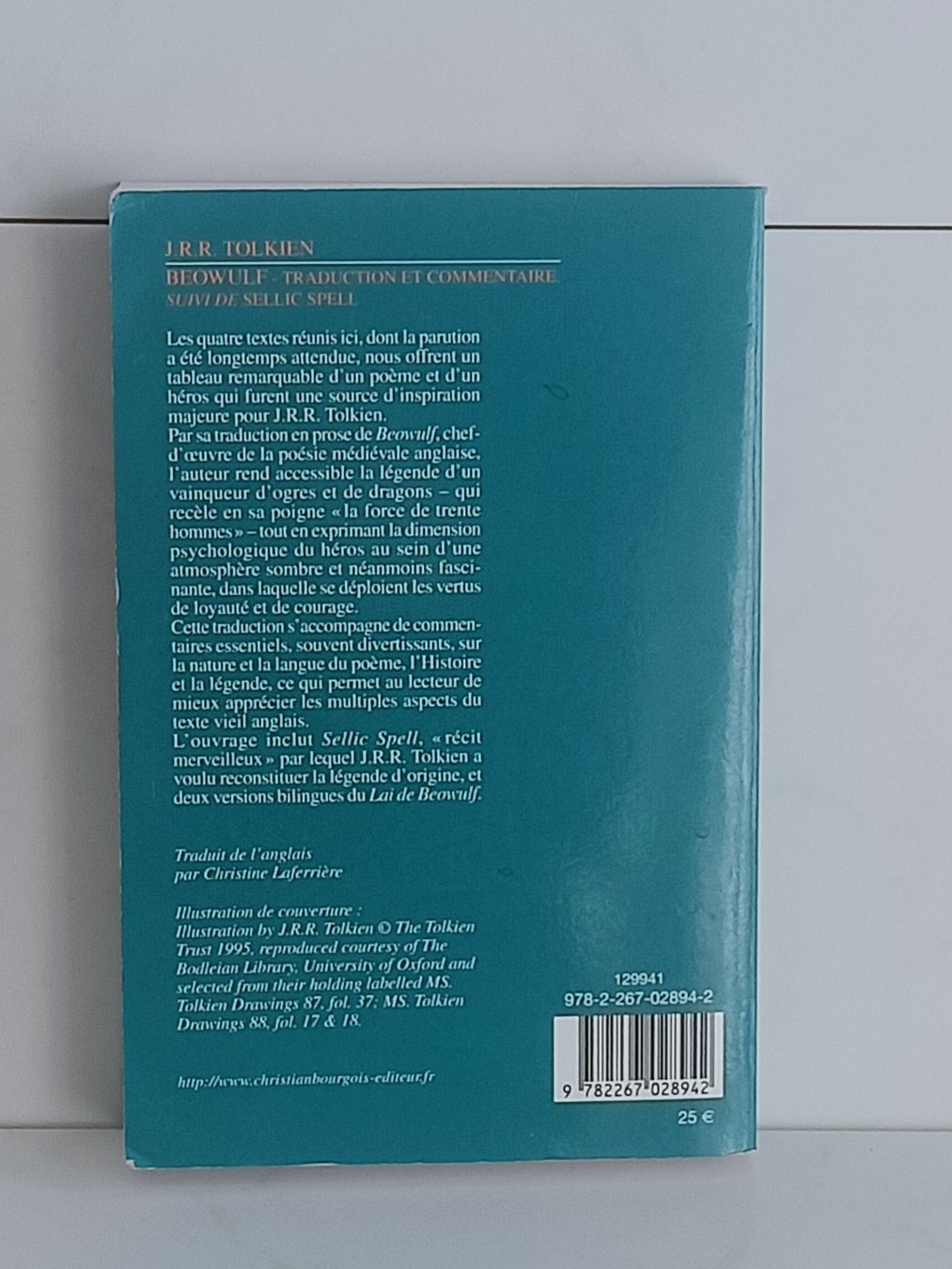 Libri: Beowulf - Sellic Spell / J.R.R. & Christopher Tolkien / Chri – Usato da crans montana venduto da AB3963 1