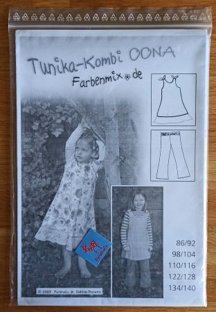 Papier-Schnittmuster "Oona" von farbenmix.de, neu & OVP