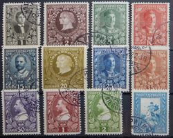 Montenegro Kat. 74-85 gest. 1910