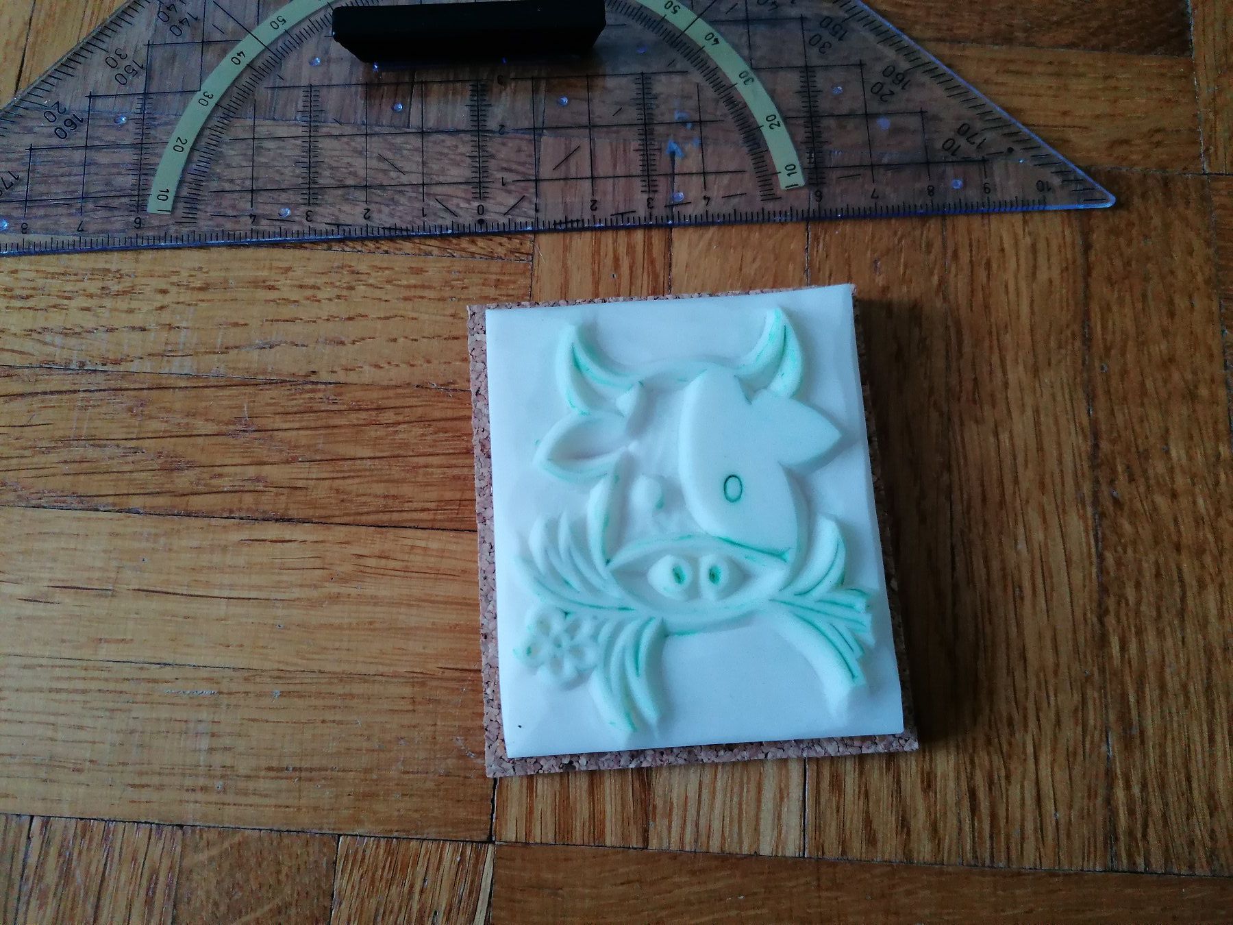 Timbri: Stempel Kuh gross – Usato da Liebefeld venduto da Ochotona 2