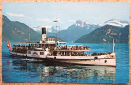 AK DAMPFSCHIFF "UNTERWALDEN" 1967