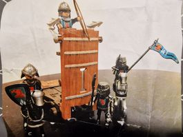 Ritter Playmobil 4869 Falkenritter & Sturmwagen (Anleitung)