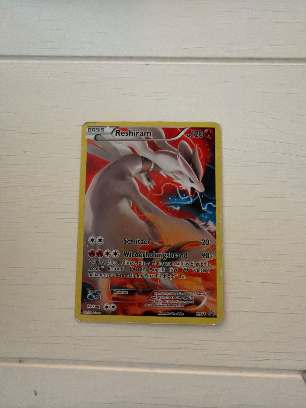 Pokémon Sammelbilder & Trading cards: Reshiram XY74 – Gebraucht aus Bottmingen von fed_8spp 1