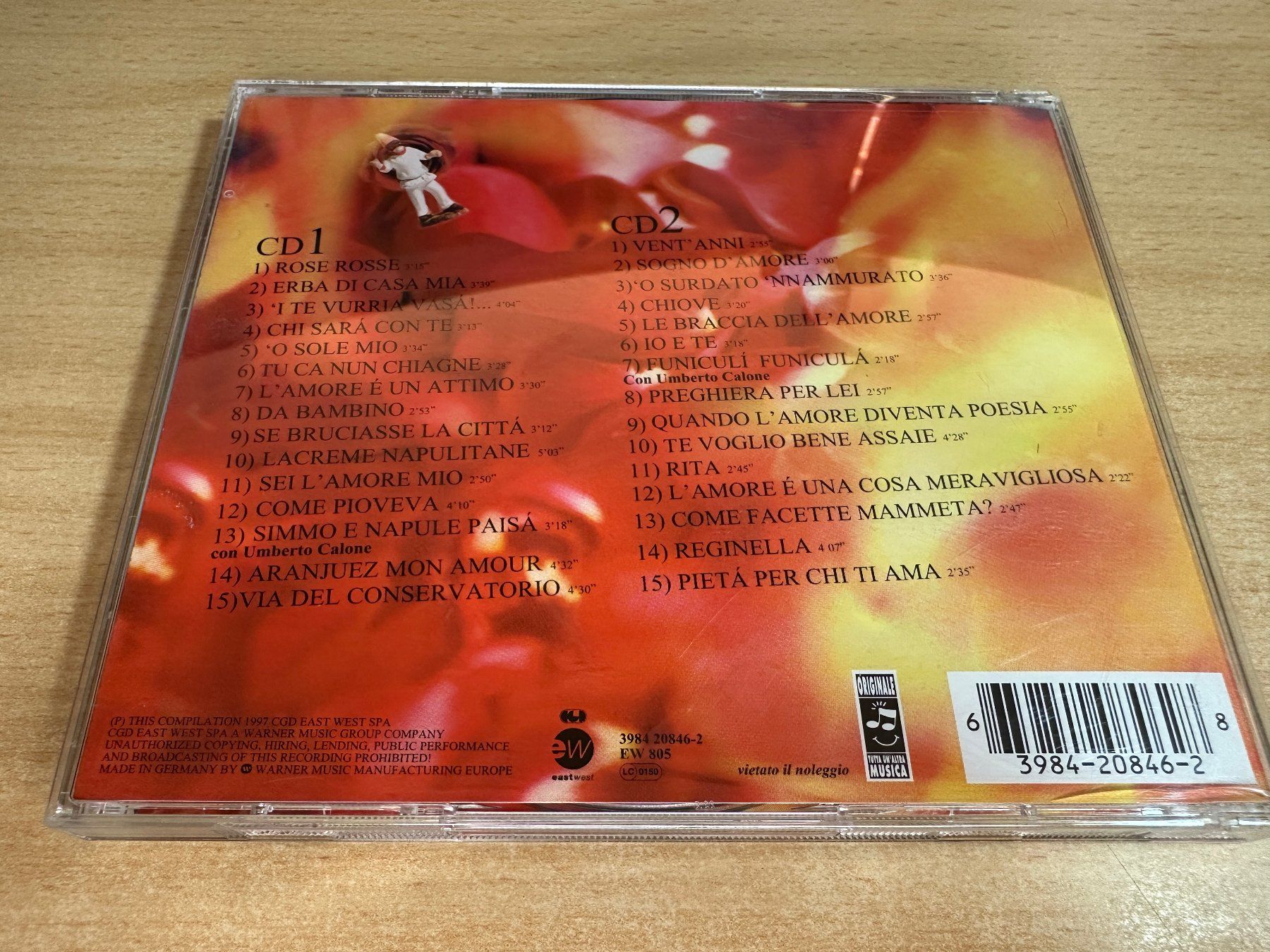 CD: Z4 Massimo Ranieri – Grazie Massimo! - 2 CD – Usato da Rikon im Tösstal venduto da Alpenmutz 1