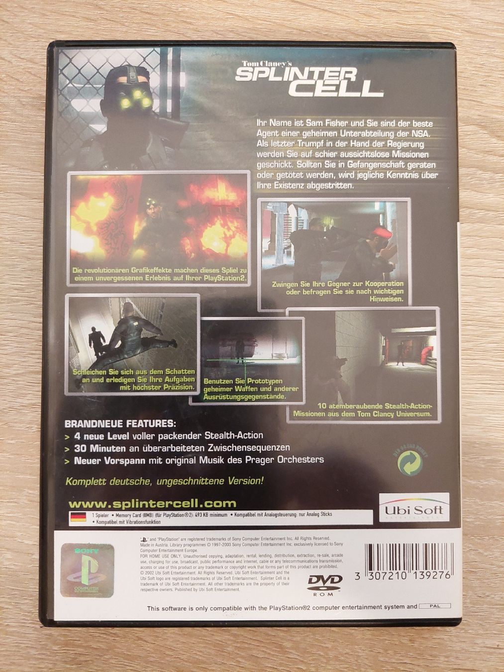 Sony Jeux: Tom Clancy's Splinter Cell Playstation 2 – D'occasion à Stansstad par Mazzane 2