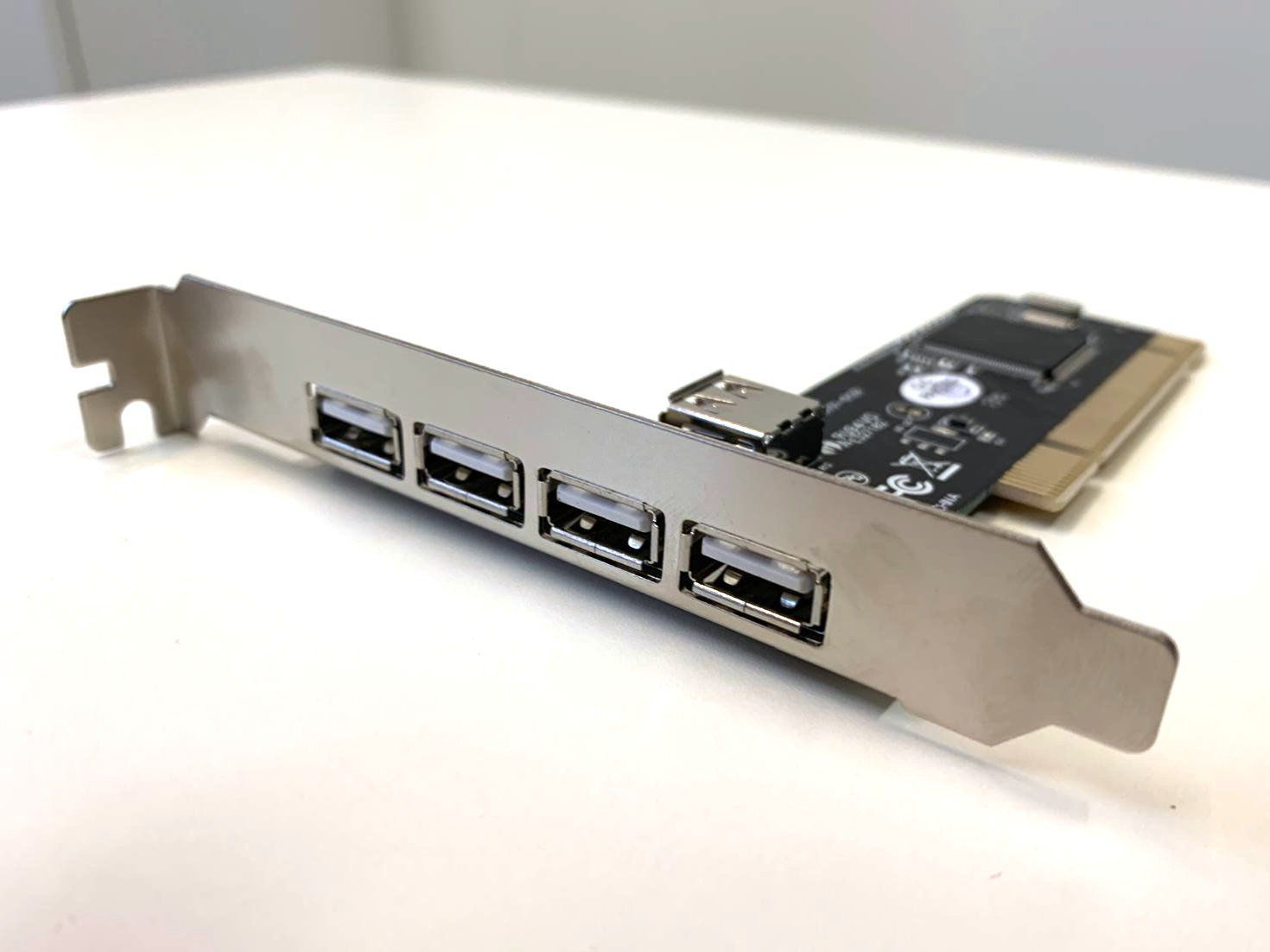 Componenti elettronici: Digitus 5-Port USB 2.0 PCI Card – Usato da Münchenstein venduto da Licontrol 4
