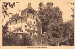 Utzenstorf, Schloss Landshut, gelaufen 1910