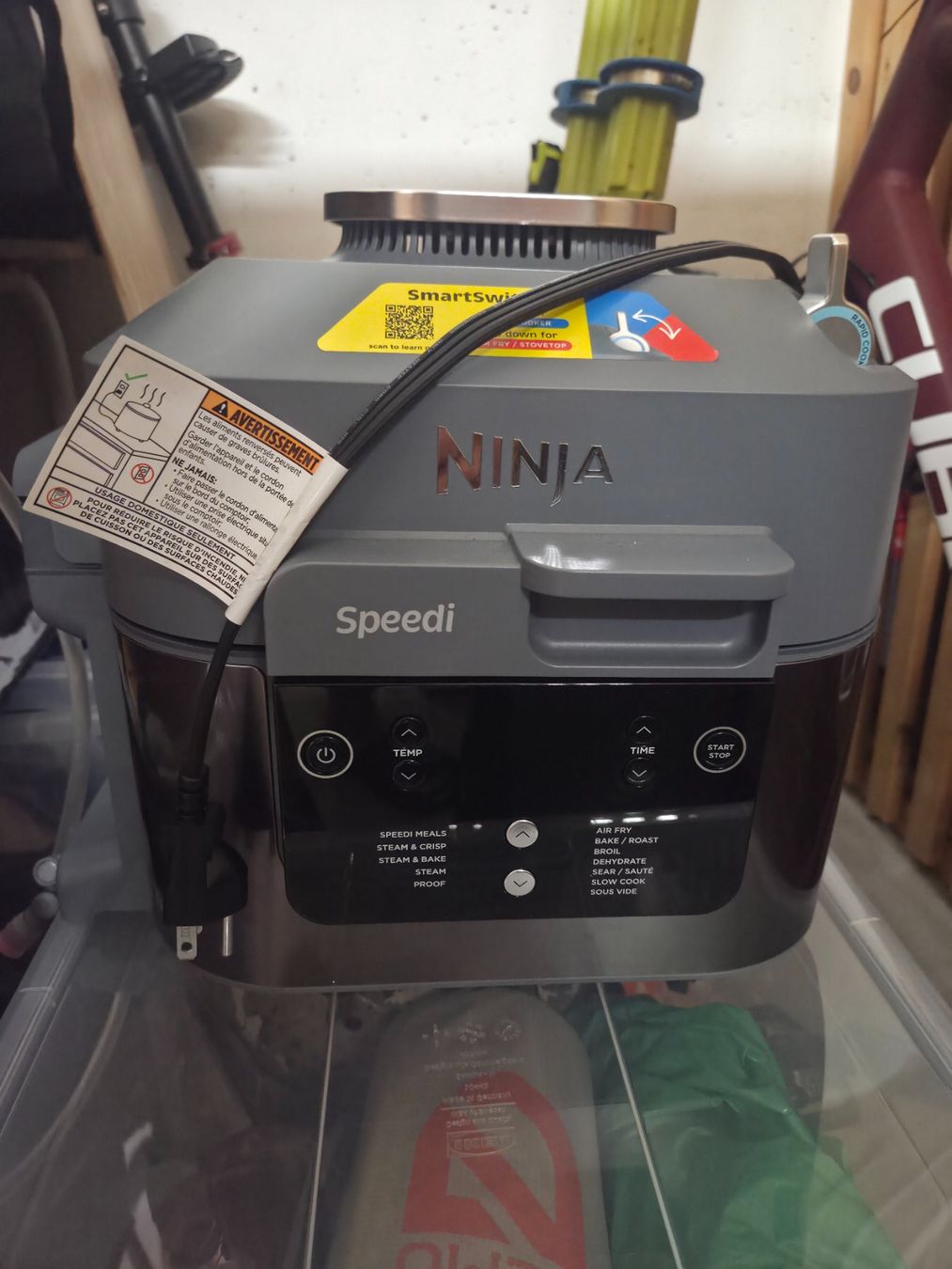 Elettrodomestici da cucina: Ninja Speedi Multikocher Heissluftfritteuse – Usato da Zürich venduto da simbio