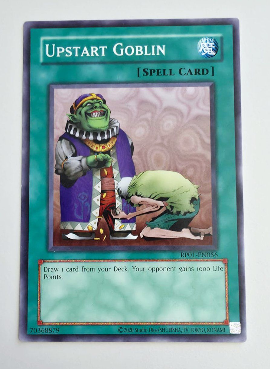 Yugioh Carte collezionabili: Upstart Goblin - Yu-Gi-Oh! TCG – Usato da Zürich venduto da Zetto