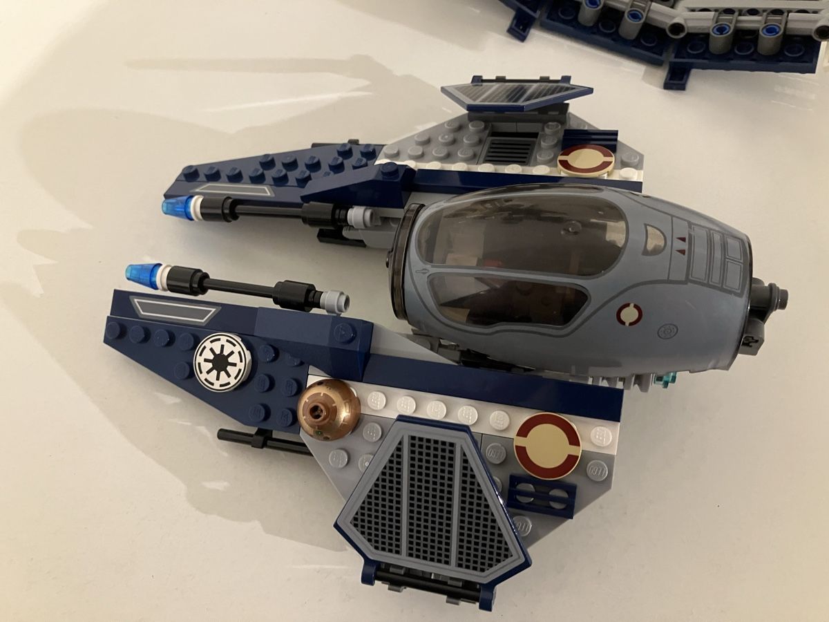 Lego Baukästen: Lego Star Wars JediStarfighterHyperdriveBoosterRing 7661 RAR – Gebraucht aus Willisau von Keks5 7
