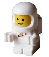 LEGO Minifigur Mini Classic Space Astronaut, weiss
