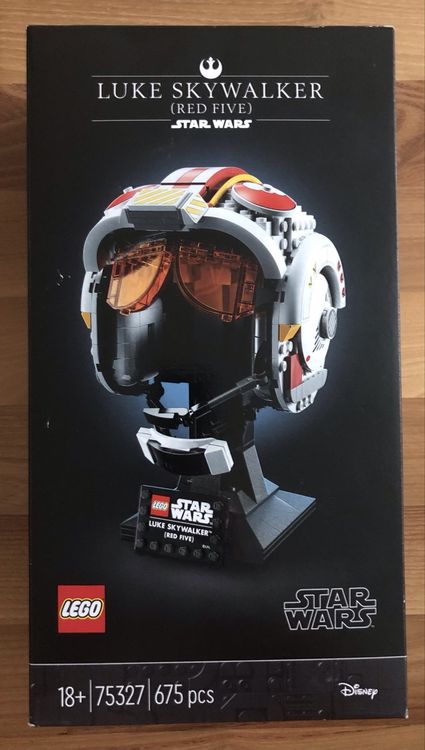 LEGO Star Wars 75327 Helm von Luke Skywalker™ (Rot Fünf) NEU (Neu und ...