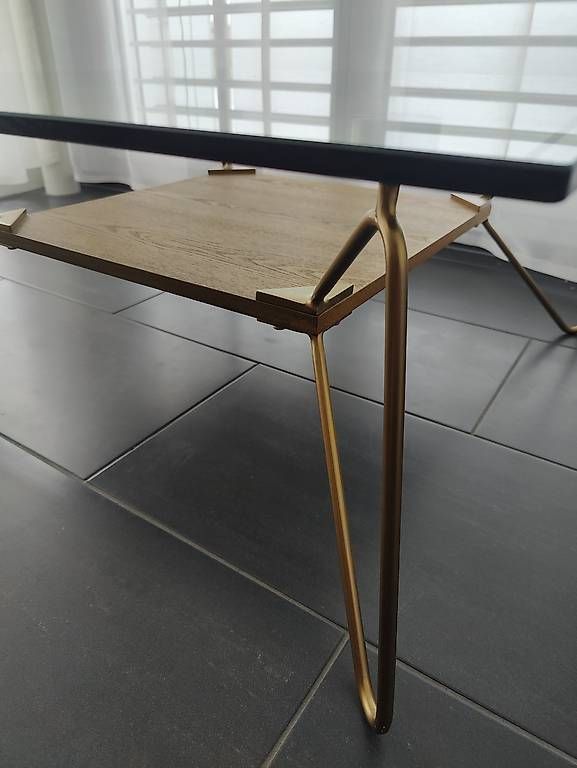 Tische: Couchtisch Glas/Holz – Gebraucht aus Chur von Sm310 2