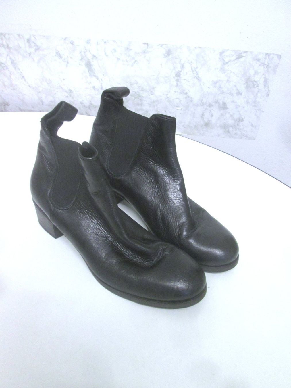 Scarpe da donna: Halmanera-Stiefeletten, Größe 40, echtes Leder – Usato da Sementina venduto da babucia