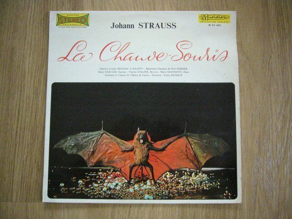Dischi in vinile: Johann Strauss: La Chauve-Souris – Usato da Neuchâtel venduto da Maudicia