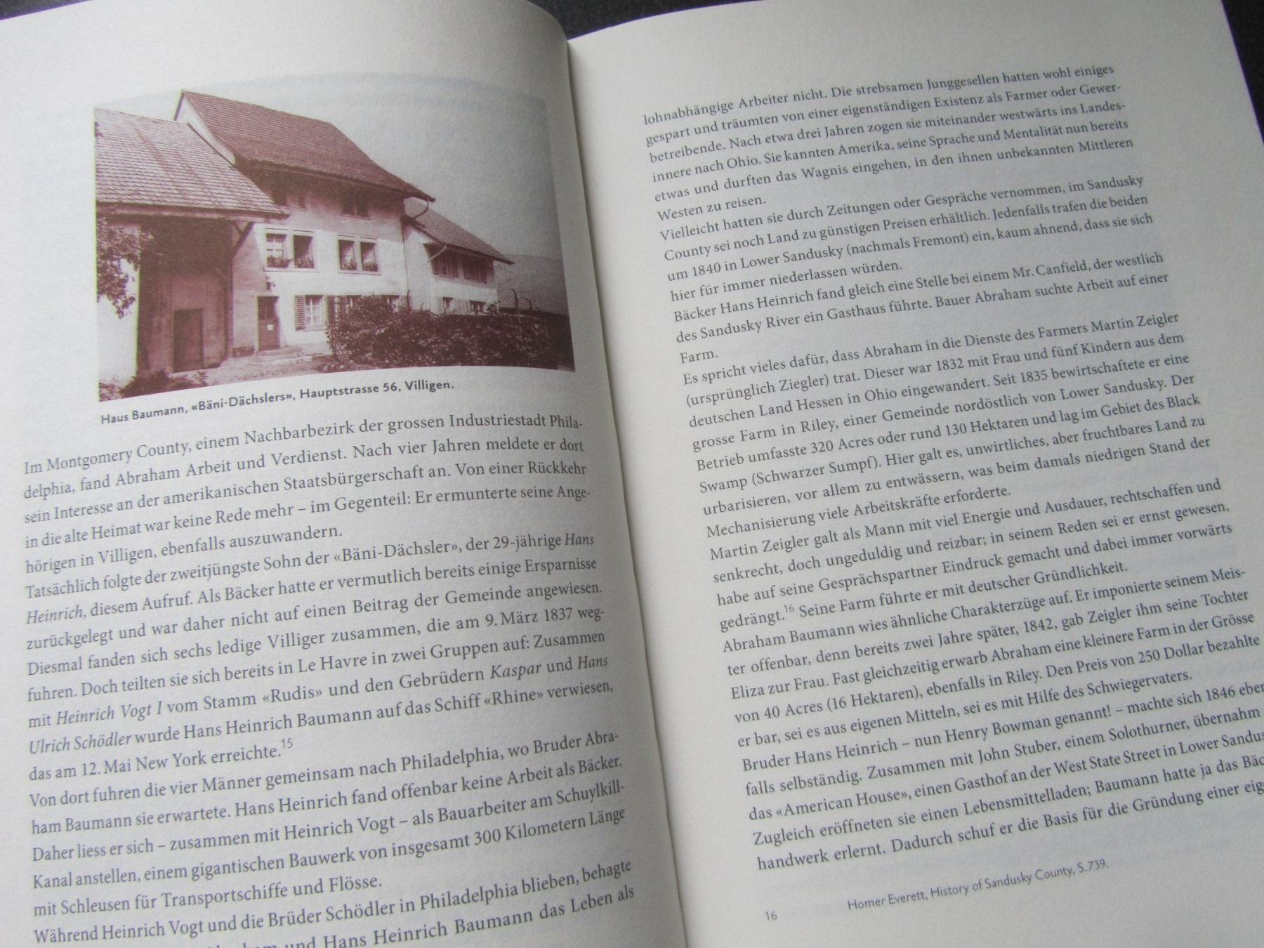 Libri: M.Baumann:Ich lebe einfach aber froh, CH Auswanderer in USA – Usato da Seengen venduto da mikelele 4