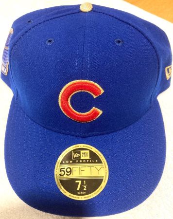 Chicago Cubs MLB on field baseball cap 7 1/2