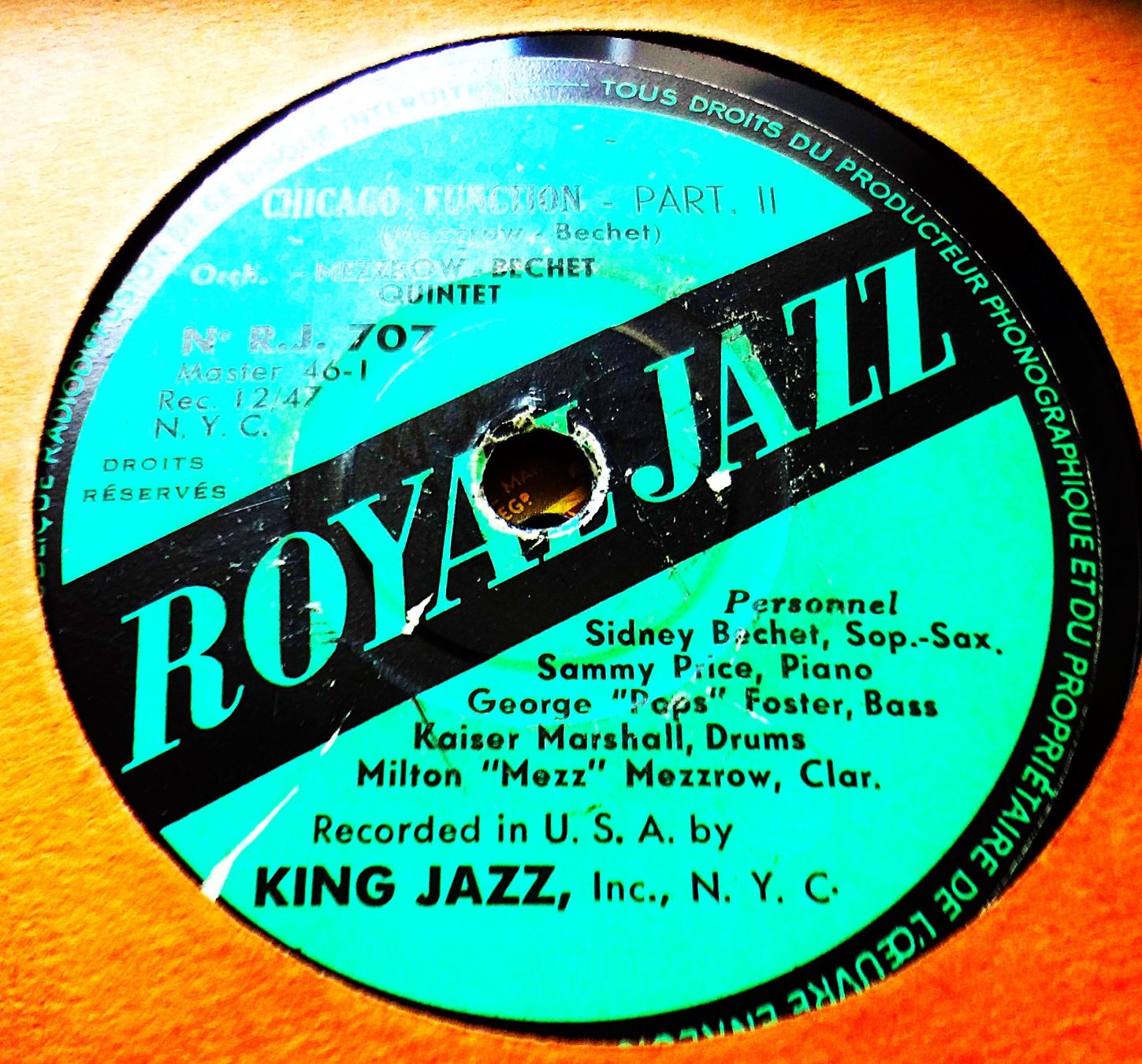 Dischi in vinile: Album mit 12 Stück 30cm Jazz Schellackplatten – Usato da Hemishofen venduto da Phonomandy 7